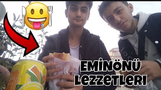 EMİNÖNÜ LEZZETLERİ   BALIK EKMEK 🐟🍞 [upl. by Omoj361]