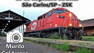 HD Railfanning  São Carlos Janeiro [upl. by Courtenay]