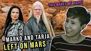 MARKO HIETALA feat Tarja Turunen  Left On Mars  Reaction [upl. by Yknarf]