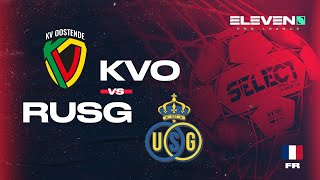 KV Oostende – Union SaintGilloise moments forts [upl. by Nyleuqcaj]