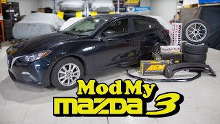 Quick and Easy MAZDA 3 Build  PT1 Pimp My Mazda 3 [upl. by Ahsinik66]