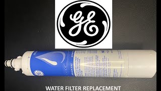 GE Cafe Water Filter Replacement  EASY DIY [upl. by Tegirb]