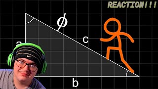 Alan Becker Animation vs Geometry REACTION [upl. by Gerianne]