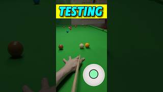 Snooker POV Headcam Test 🧪 DJI Headcam POV [upl. by Aiyt546]