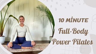 10 Minute FullBody Pilates  Pilates for Beginners  Quick Body Weight Workout [upl. by Llenyr828]