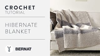 Hibernate Blanket Crochet Tutorial [upl. by Candida]