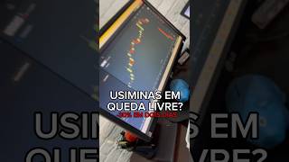 📉 Usiminas em queda livre ⁉️ [upl. by Lew603]