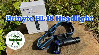 Brinyte HL18 Headlight [upl. by Lessirg]