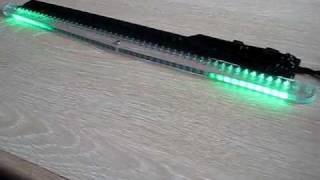 Knightlight  KS4048G  48 LED Green Knight Rider Style Scanner Light [upl. by Cirda]