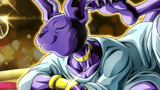 Dragon Ball Z Dokkan Battle  LR PHY Beerus Pajamas Active Skill OST Extended [upl. by Llenroc176]