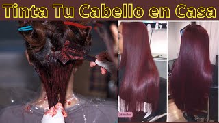 ❤🙇‍♀TIÑE TU CABELLO DE COLOR ANACARDO ROJO con un tinte casero natural y fácil de hacer [upl. by Noyrb209]