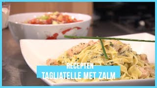 Hoe maak je tagliatelle met zalm  BinnensteBuiten [upl. by Amy]