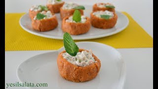 Patates Çanağında Garnitür Salata [upl. by Ahsie]