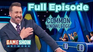 Common Knowledge  FULL EPISODE  Game Show Network [upl. by Hearsh]