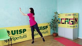 Ginnastica dolce per anziani a corpo libero e sulla sedia 5 [upl. by Noirret]