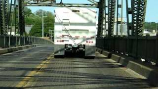 A drive into Atchison Kansas over the Missouri bridge [upl. by Wina]