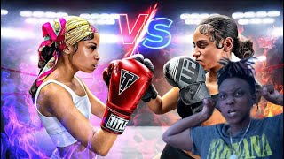 Lexis vs Asya Official Boxing Match Lexis Called Out Nette [upl. by Earehc]