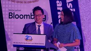 APLMA Asia Pacific Syndicated Loan Market Awards on 30 January 2019 [upl. by Ntsyrk]