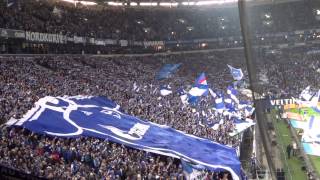 FC Schalke 04 gegen Hertha BSC AufstellungenVereinsliedStimmungEinlauf [upl. by Enaelem638]