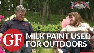 Milk Paint on Outdoor Furniture [upl. by Anilemrac286]