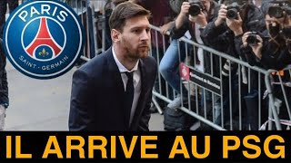 🚨LIONEL MESSI VIENT DARRIVER AU PSG [upl. by Kcinimod897]