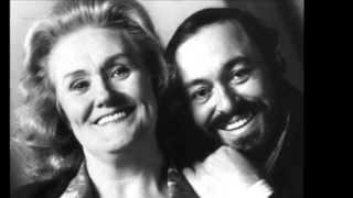 LUCIANO PAVAROTTI amp JOAN SUTHERLAND 。LA TRAVIATA 。Brindis [upl. by Flavia]