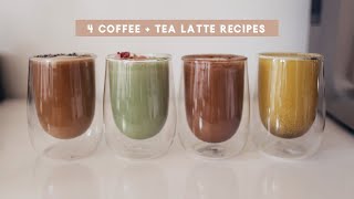 4 Easy Latte Recipes To Make at Home [upl. by Pavlov]