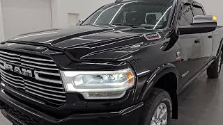 2022 RAM 2500 LARAMIE LEVEL A SPORT CUMMINS DIESEL DIAMOND BLACK 4K WALKAROUND 14815Z SOLD [upl. by Annahavas303]