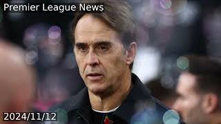 Julen Lopetegui sack update as West Ham prepare for Newcastle United clash [upl. by Yaakov]