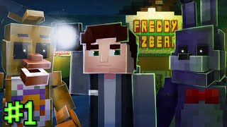 Eine FNAF Serie in Minecraft gefilmt  Minecraft FNAF 1 Serie EP 1 [upl. by Aicinat896]