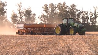 Campaña de cosecha gruesa asesoramiento e insumos de Agrosistema Mar Chica en Suardi y la región [upl. by Laoj]