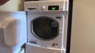 Indesit Advance IDCE8450 BH Bclass Condenser Dryer Overview [upl. by Aneen17]