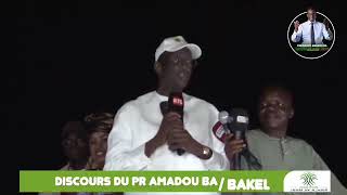 Les grandes promesses de Amadou Ba à Bakel en pleine Campagne électorale [upl. by Wren722]