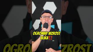 Ogromny wzrost blika⁉️informacje pieniądze biznes finanse gospodarka blik pieniadze bizon [upl. by Nolava962]