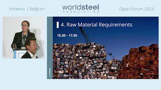 Raw material requirements  Open Forum 2023  worldsteel [upl. by Adnohral554]