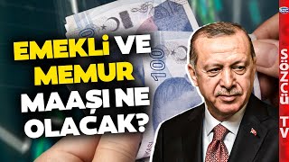 Ünlü Ekonomist Tek Tek Hesapladı SSK BağKur Emekli ve Memur Zammı Yüzde Kaç Olacak [upl. by Gora]