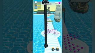 Tall Man Run Level 734  Gameplay shorts gamingwithrabia gameplay tallmanrun [upl. by Rehpinej]