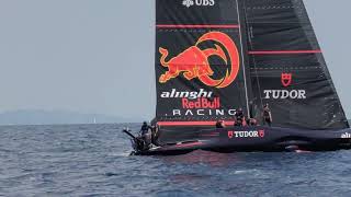 Cup Spy Highlights  Alinghi Red Bull Racing  AC75  Day 20  Barcelona  May 23 2024 [upl. by Yliram]