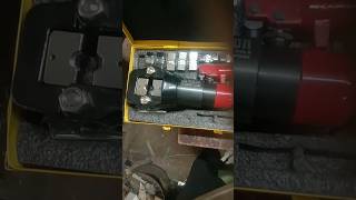 Compression hydraulic crimping tool shots youtubeshorts shortsvideo [upl. by Ocsirf79]