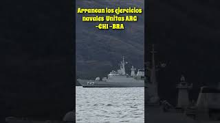 Arrancan los ejercicios navales Unitas ARGCHIBRA [upl. by Valentia]