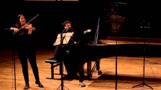 Clara Schumann Three romances for violin and piano Op 22 [upl. by Boorer]