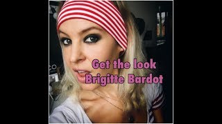 Brigitte Bardot Tuto maquillage  Makeup Tutorial [upl. by Atis]