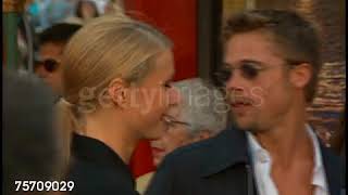 Gwyneth Paltrow and Brad Pitt for Waterworld Premiere [upl. by Rafaelle76]