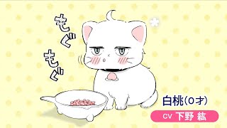 Shimono Hiro voices a cute kitten in a manga [upl. by Eellek100]