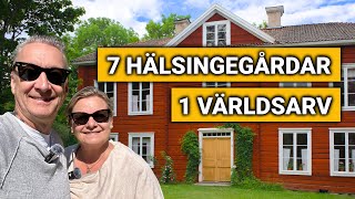 Vi besöker Världsarvet Hälsingegårdar amp Kör Stora Hälsingegårdars Väg [upl. by Ximena445]