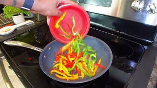 Flavortown Cookware Kitchen  Rasta Pasta Recipe [upl. by Aztinad]