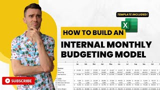 Monthly Budgeting amp Forecasting Model Template Included [upl. by Lantz]