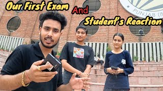 Engineering Student Exam Reaction😮 Exam Day Vlog [upl. by Heim]