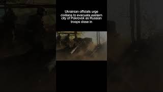 Todays News  Urgent Evacuation Pokrovsk Under Threat from Russian Forces [upl. by Akirahc]