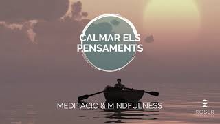 🎁 Meditació guiada Mindfulness per eliminar pensaments intrusius i calmar la ment  Roser Claramunt [upl. by Thurlow477]